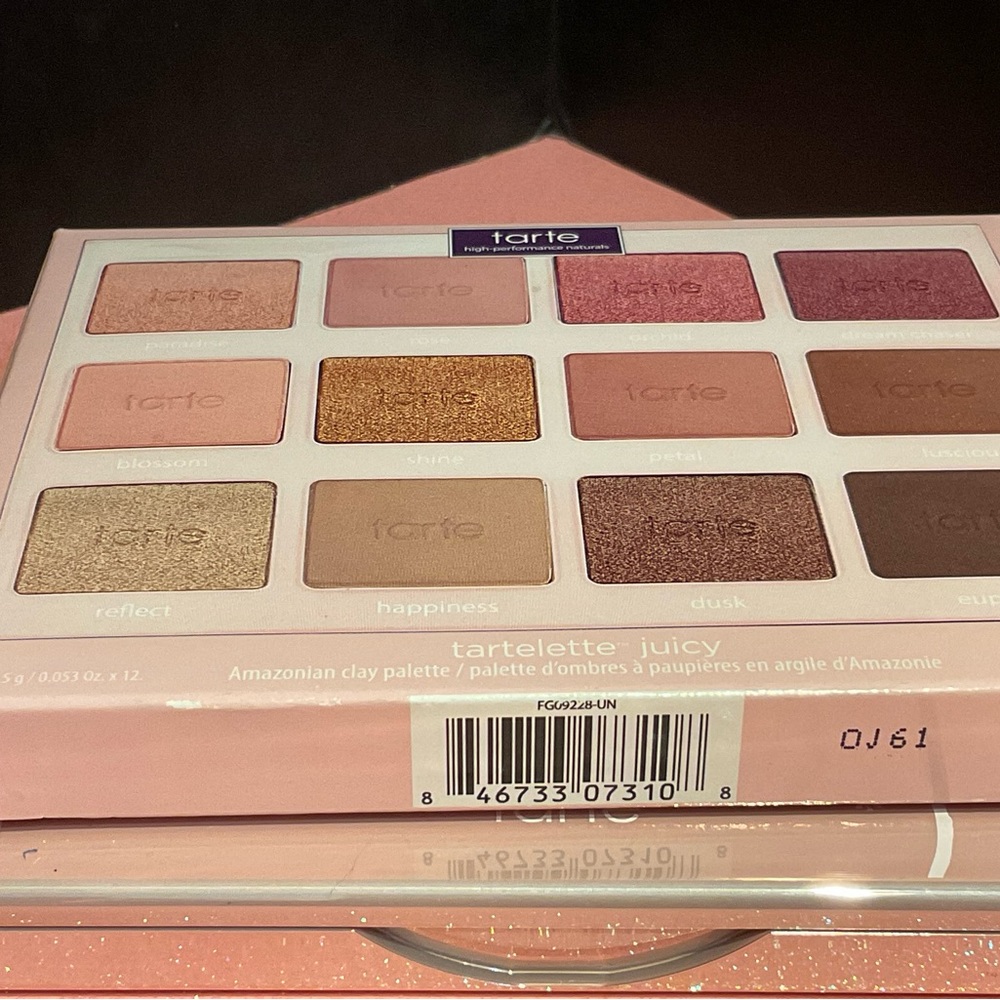 TARTE TARTELETTE JUICY AMAZONIAN CLAY EYESHADOW  PALETTE - Picture 5 of 9
